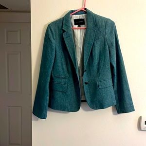 Banana Republic teal blazer, size 6
